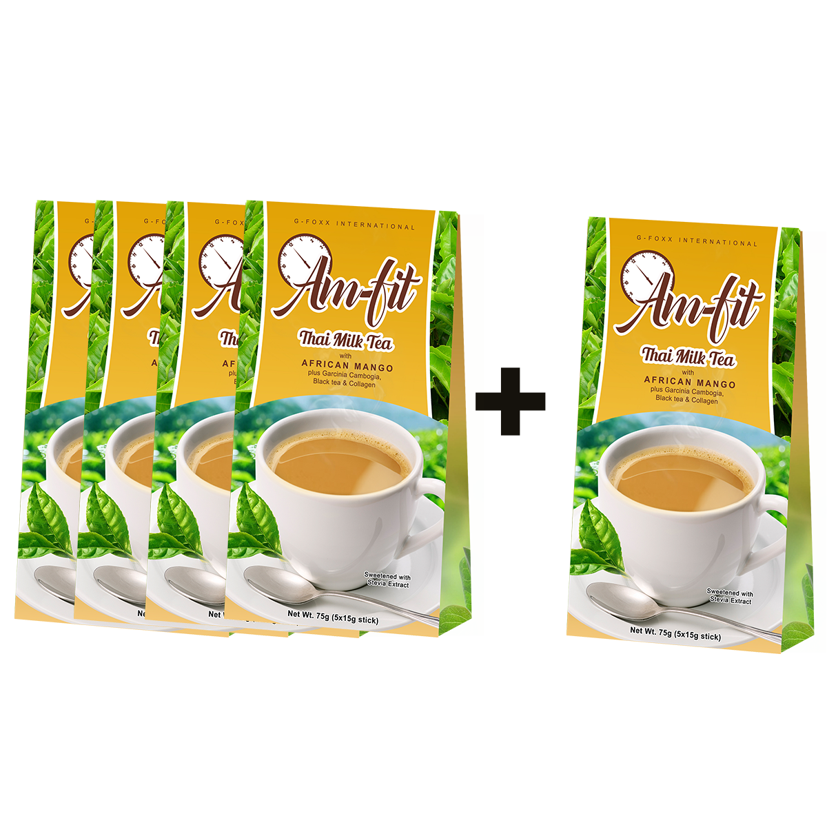 Am-Fit Milk Tea 4+1 Promo
( 5 Am-Fit Milk Tea )