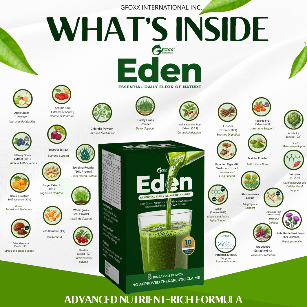 Gfoxx Eden ( 10 sachet Gfoxx Eden ) | Gfoxx